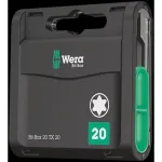 Wera Bit-Box 20 TX antgaliai Torx