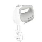 Rankinis plaktuvas Tefal Prep'Mix HT450B &mdash; 450 W, 5 greičių, turbo, metaliniai plaktuvai, baltas