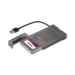 I&scaron;orinis HDD/SSD dėklas i-tec MySafe USB 3.0 Easy 2,5 colio SATA juodas