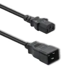 Maitinimo laidas Qoltec 53991 juodas 1,2 m C20 C13 mova
