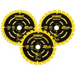 Pjūklo diskas medžiui DeWALT DT10397-QZ 3 vnt.