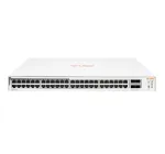 HPE Aruba Networking Aruba Instant On 1830 48G 24p PoE+ 4SFP 370W valdomas L2 Gigabit Ethernet jungiklis 1U