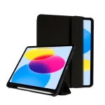 Crong FlexFolio CRG-FXF-IPD109-BLK dėklas knygelė iPad 10.9 (2022) / iPad 11 (2025), 27,7 cm (10,9 col.), su Apple Pencil vieta, juodos spalvos