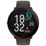Polar Ignite 3 Titanium Brown Leather M/L &ndash; i&scaron;manusis laikrodis su titano apdaila ir odiniu dirželiu