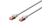 DIGITUS jungiamasis kabelis - CAT6 - S/FTP - Snagless - Cu - 10m - pilka