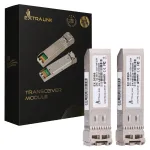 Extralink EX.35955 SFP+ 10G modulių pora, 850 nm, 300 m, daugiamodė skaidula, DOM, HP/Aruba
