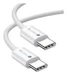 Techly ICOC-MU4-20G240W2 USB4 Gen 2x2 laidas USB-C 2 m Baltas