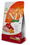 Farmina N&D Pumpkin Neutered sausas ėdalas katėms su putpele, 5 kg