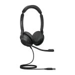 Ausinės Jabra Evolve2 30 SE USB-A, MS Stereo, laidinės, biuro/skambučių centro, 20 - 20000 Hz, 125 g, juodos