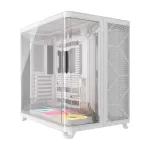 Korpusas PC Corsair AIR 5400 LX-R RGB iCUE LINK Midi Tower Baltas