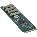 InLine 76660W vidinis nuoseklusis adapteris M.2 vyri&scaron;kas ASIX AX99100 4 Gbit/s