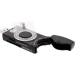InLine USB 3.0 mobilus kortelių skaitytuvas su 2 lizdais SD SDHC SDXC microSD