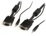 StarTech.com 5 m auk&scaron;tos rai&scaron;kos VGA laidas su garsu, koaksialinis, HD15 M/M
