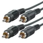 VALUE Secomp VALUE - Audiokabel - RCA m&auml;nnlich zu RCA m&auml;nnlich