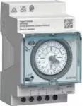 Hager EHN110 elektromechaninis laikmačio jungiklis be galios rezervo, dieninis laikmatis 1W 16A 1