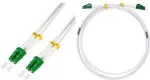 LogiLink Stahlarmiertes LWL Patchkabel, 2x LC-Duplex, 2,0 m OS2, LWL-Panzerkabel f&uuml;r industrielle Anwendungen, mit - 1 St&uuml;ck (FC0LC02)