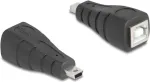 Lyties keitiklis DeLOCK 67200 Mini USB į USB Type-B juodas