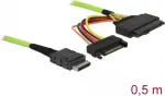 SAS kabelis DeLOCK 85802 0.5 m 32 Gbit/s