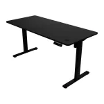 Gaminimo stalas Acer Predator NEXUS N332 juodas &ndash; tiesus stalas, medinis stalvir&scaron;is 1500&times;680 mm, geležinis rėmas, AC maitinimas