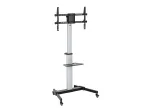 Equip 650630 mobilus televizoriaus stovas 37-86 colių, 50 kg, reguliuojamas auk&scaron;tis