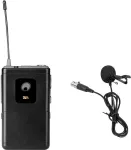 Lavalierinis mikrofonas Omnitronic UHF-E serijos 828.6 MHz, segtukinis, omnidirekcinė kapsulė