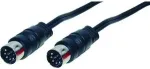 Audio kabelis ShiverPeaks BS10005 5 m DIN (5 kontaktų) juodas