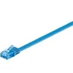 Goobay RJ-45 CAT6a 2 m tinklo kabelis (plok&scaron;čias, U/UTP)