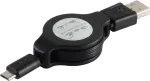 USB kabelis ShiverPeaks BS14-18001 1 m USB A &ndash; Micro-USB B juodas