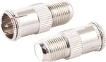 F-Quick jungties į F lizdą adapterių rinkinys ShiverPeaks 85320-EC-SET2 (koaksialinės jungties priedas)