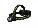 Priekinė lemputė su galvos juostele Led Lenser H15R Work juoda/geltona