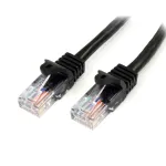 StarTech.com Cat5e jungiamasis kabelis su apsaugotais RJ45 ki&scaron;tukais - 2 m, juodas