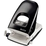 Leitz 5138 skylių perforatorius 40 lapų, juodas/baltas