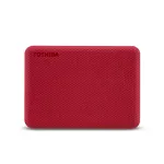 TOSHIBA I&scaron;orinis kietasis diskas Canvio Advanced 2,5 col. 4TB USB 3.2 Gen 1 Raudonas