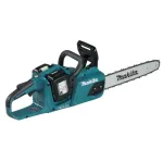 Akumuliatorinis grandininis pjūklas Makita DUC355PT2 36V (2x18V), 35 cm (14 colių), su 2x5.0Ah akumuliatoriais ir įkrovikliu