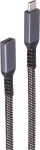 ShiverPeaks BS14-74006 USB 3.2 Gen 2 USB-C laidas 1,5 m Juoda/Balta