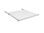 EFB Electronics 19 inch 0,5U fiksuota lentyna, montavimo gylis 750-850 mm, apkrova 70 kg, spintos gylis 1000 mm, &scaron;viesiai pilka (RAL 7035)