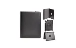 iLike Rotated Book Case, skirta Samsung Galaxy Tab 3 10.1 - juoda