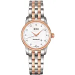 MIDO Baroncelli Lady Automatinis Laikrodis M76009691 29mm Rožinio Aukso PVD