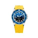 BOBROFF MAN BF0003baBFSTA analoginis laikrodis, 44 mm, juodas ciferblatas, odinė apyrankė