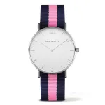 PAUL HEWITT Sailor Line Unisex Quartz Watch 39mm Rose Gold Stainless Steel Case White Dial Nude Leather Strap PHSASSTWNLP20