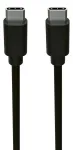 ANSMANN USB-C to USB-C laidas 1,2 m juodas