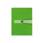 HERLITZ Elastic Folder A4 PP Opaque Apple Green