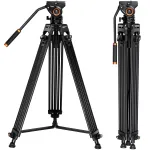 KF Professional Video Tripod su Fluid Drag Galvute KF09.121