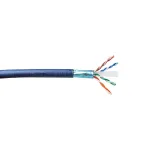 EMITER Emitter Net FTP (F/UTP) Cat.6 450MHz kabelis, 4x2x23AWG laidas, LSZH-FR 500m