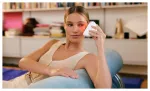 Garett Beauty Glow Stone White &ndash; elektroninis veido masažuoklis su &scaron;iluma ir vibracija