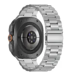 TECH-PROTECT nerūdijančio plieno apyrankė su nuorodomis, skirta Samsung Galaxy Watch Ultra 1 / 2 (47mm) - sidabrinė