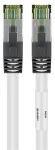 DSIT RJ45 tinklo kabelis S/FTP PiMF CAT 8 baltas 0,25 m