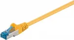 DSIT CAT 6a S/FTP LSOH tinklo kabelis 30 m geltonas