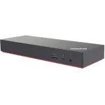 Lenovo Thunderbolt 3 Dock Gen 2 General&uuml;berholt (juodos spalvos, HDMI, DisplayPort, USB, Thunderbolt 3)