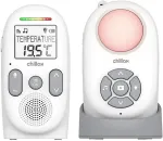 Chillax CB360 ne&scaron;iojamas DECT garso kūdikių stebėjimo prietaisas, 120 kanalų, baltas